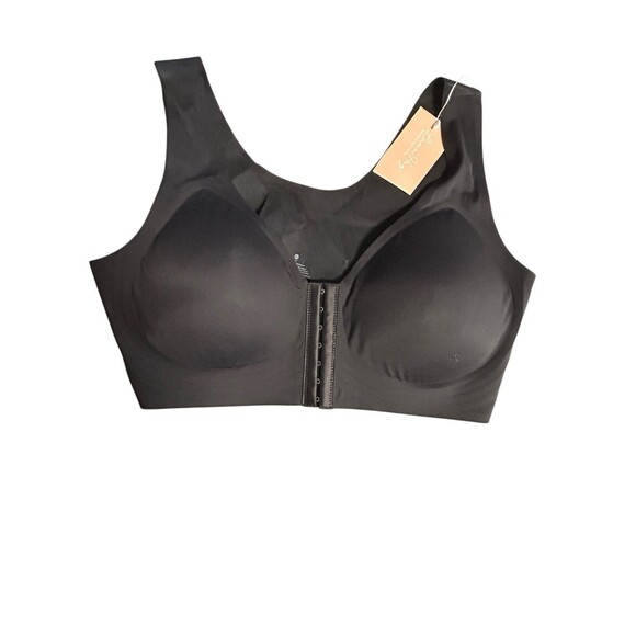 Luna Hug Size 4X Black Bra bra Embrace Your Curves Front Closure NWT - Picture 1 of 6